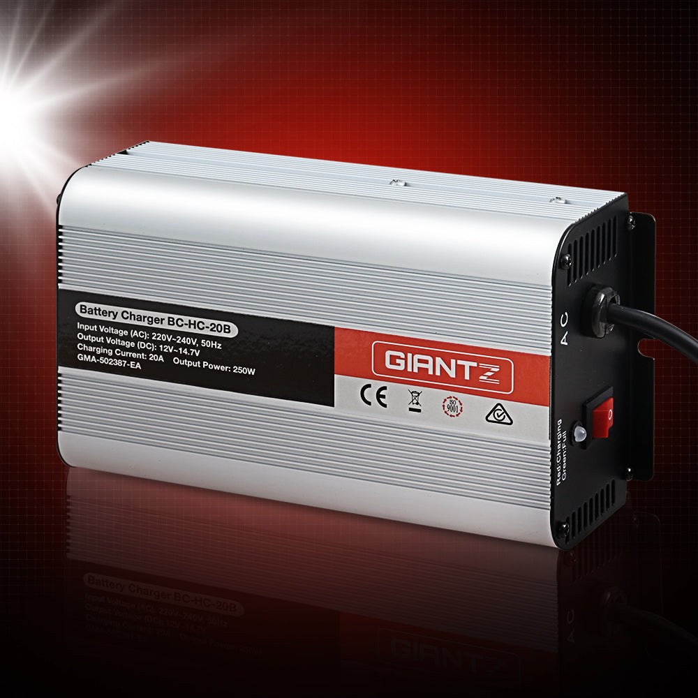 Giantz 12V 20A Smart Battery Charger