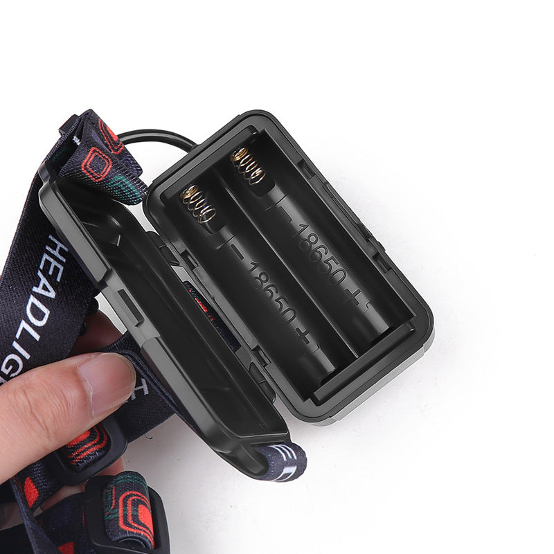Rechargeable White Laser Headlamp ā Long-Range Zoomable, Fishing & Hiking
