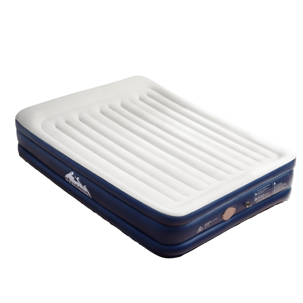 Weisshorn Double Air Mattress 46cm – Self-Inflating Camping Bed