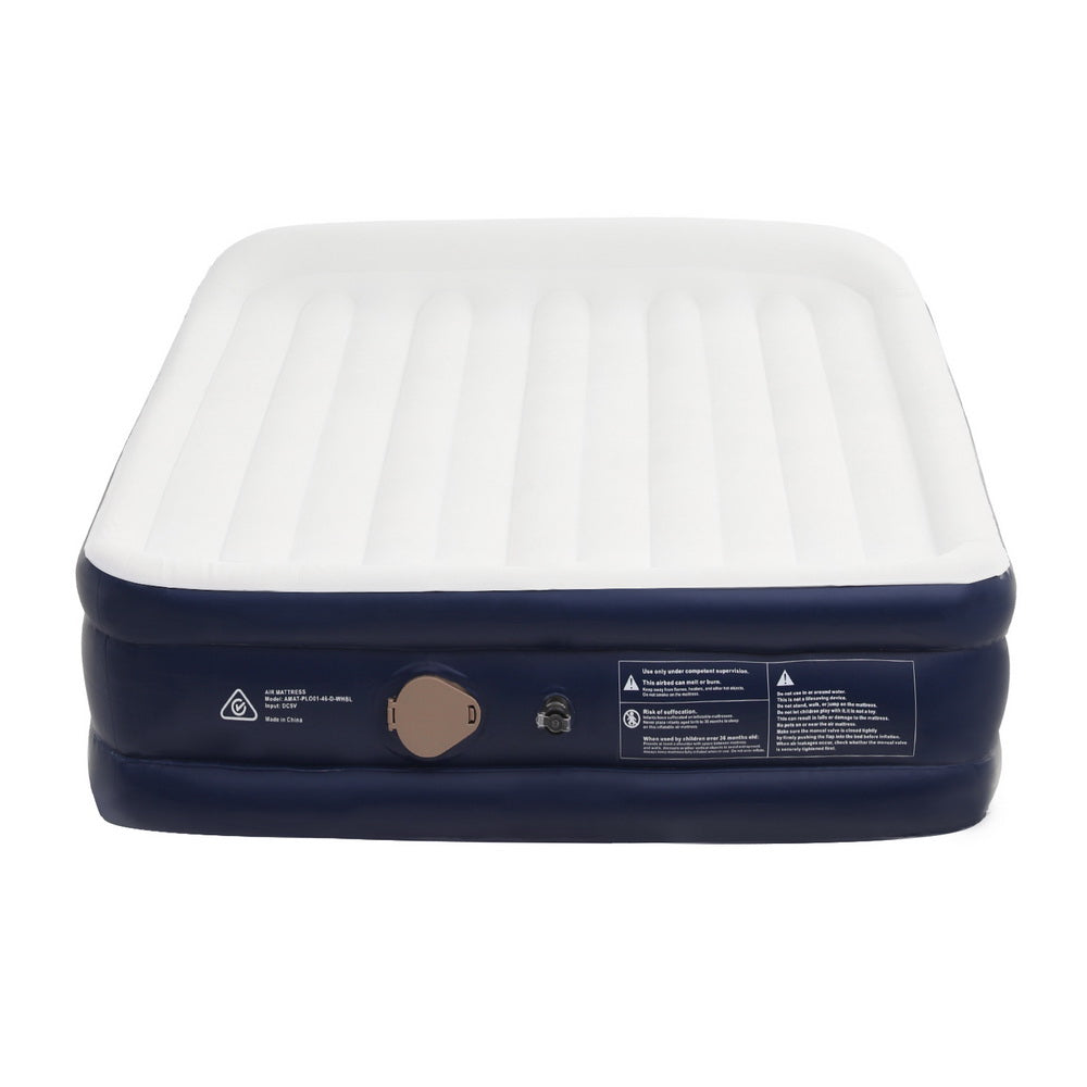 Weisshorn Double Air Mattress 46cm – Self-Inflating Camping Bed