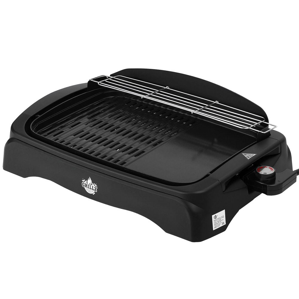Grillz 1950W Electric BBQ Grill – Non-Stick, Indoor & Outdoor