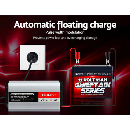 Giantz 12V 30A Smart Battery Charger