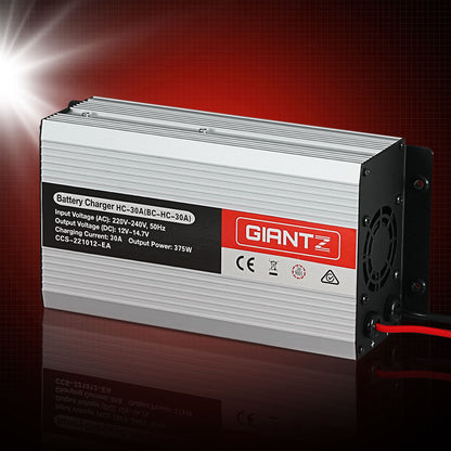 Giantz 12V 30A Smart Battery Charger