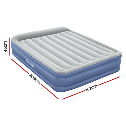 Bestway Queen Air Mattress 46cm – Inflatable Bed for Camping