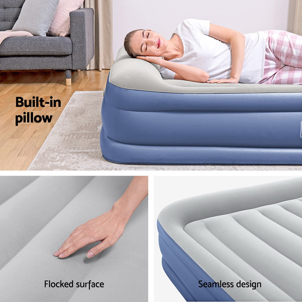 Bestway Queen Air Mattress 46cm – Inflatable Bed for Camping