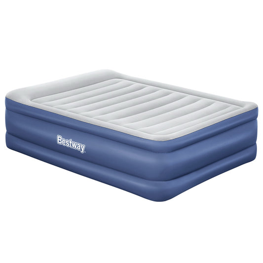 Bestway Queen Air Mattress 61cm – Elevated Inflatable Bed for Camping