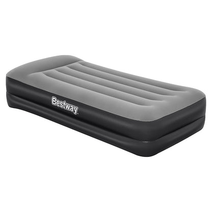 Bestway Single Air Mattress 46cm – Inflatable Camping Bed Black