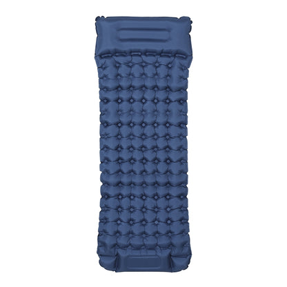 Weisshorn Single Self-Inflating Camping Mat – Pillow Bag Blue Solo