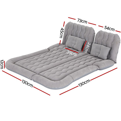 Weisshorn Inflatable SUV Car Mattress 175×130cm – Grey