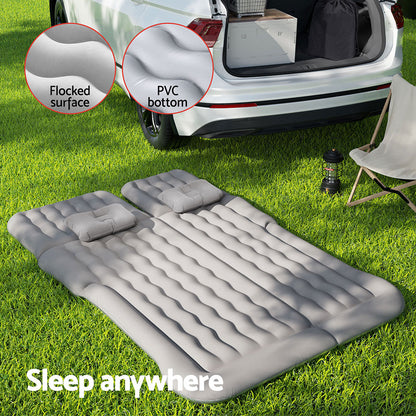 Weisshorn Inflatable SUV Car Mattress 175×130cm – Grey