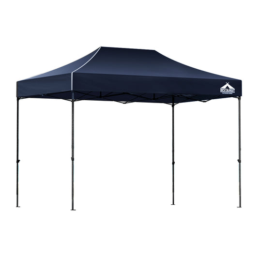 Instahut 3x4.5m Pop Up Gazebo Marquee – 500D Oxford Navy