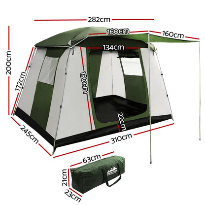 Weisshorn 6-Person Dome Tent – Family Camping Tent