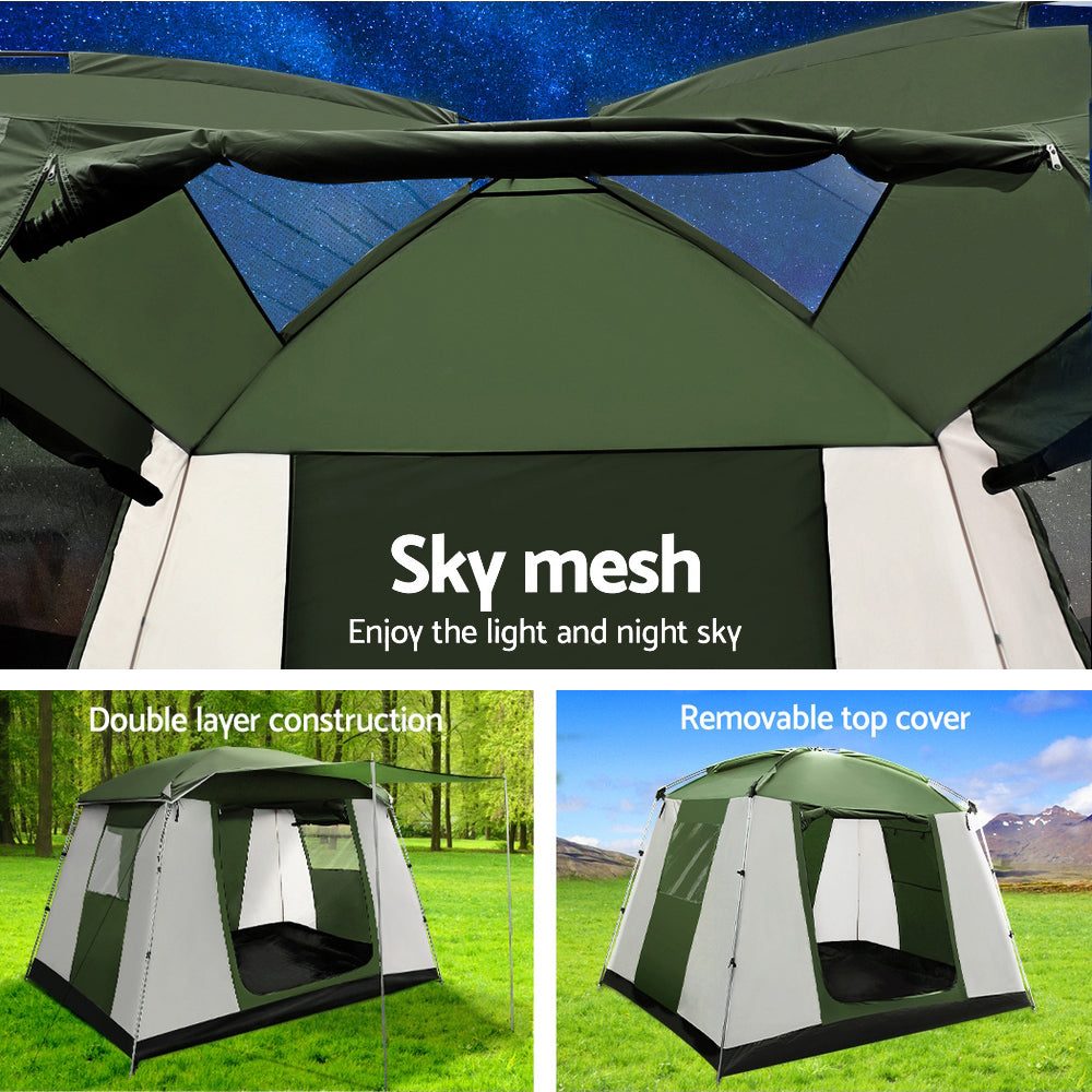 Weisshorn 6-Person Dome Tent – Family Camping Tent