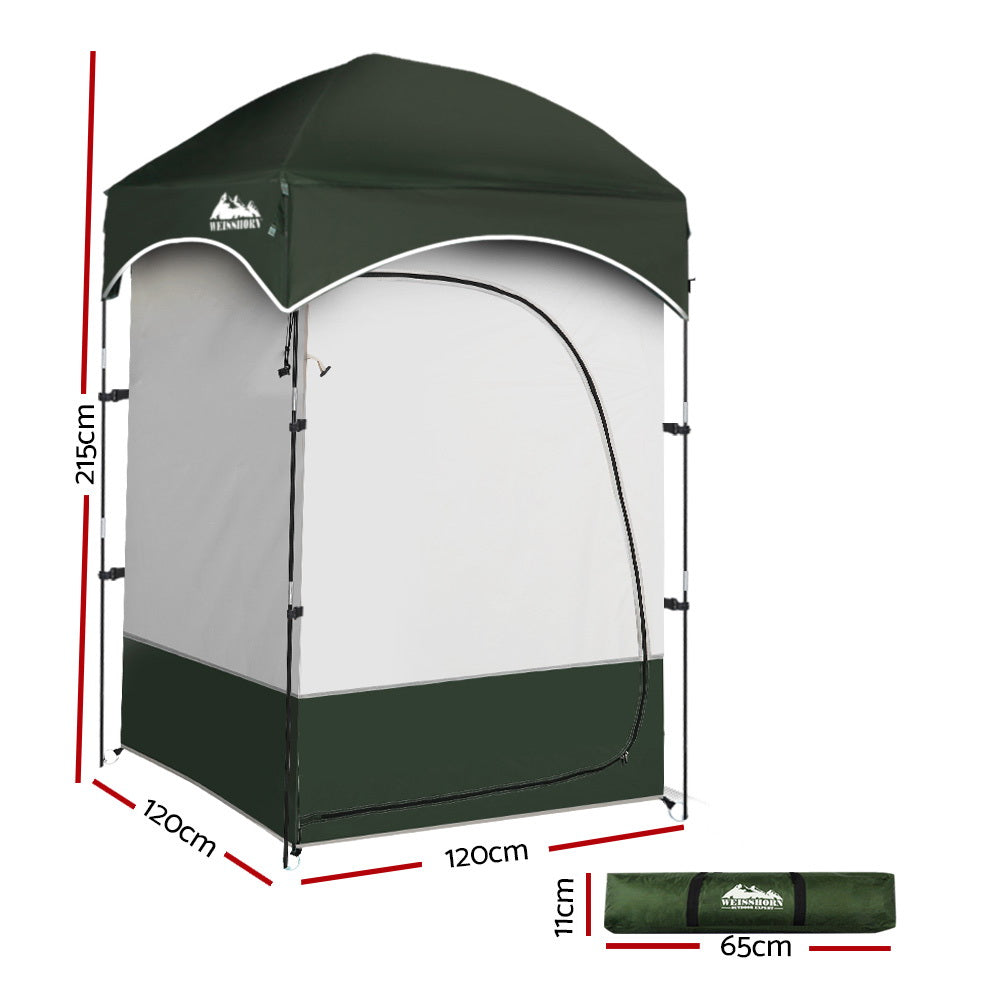 Weisshorn Pop-Up Privacy Shower Tent – Single, Portable Change Room