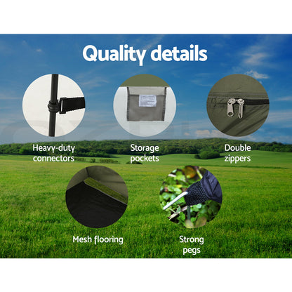 Weisshorn Pop-Up Privacy Shower Tent – Single, Portable Change Room