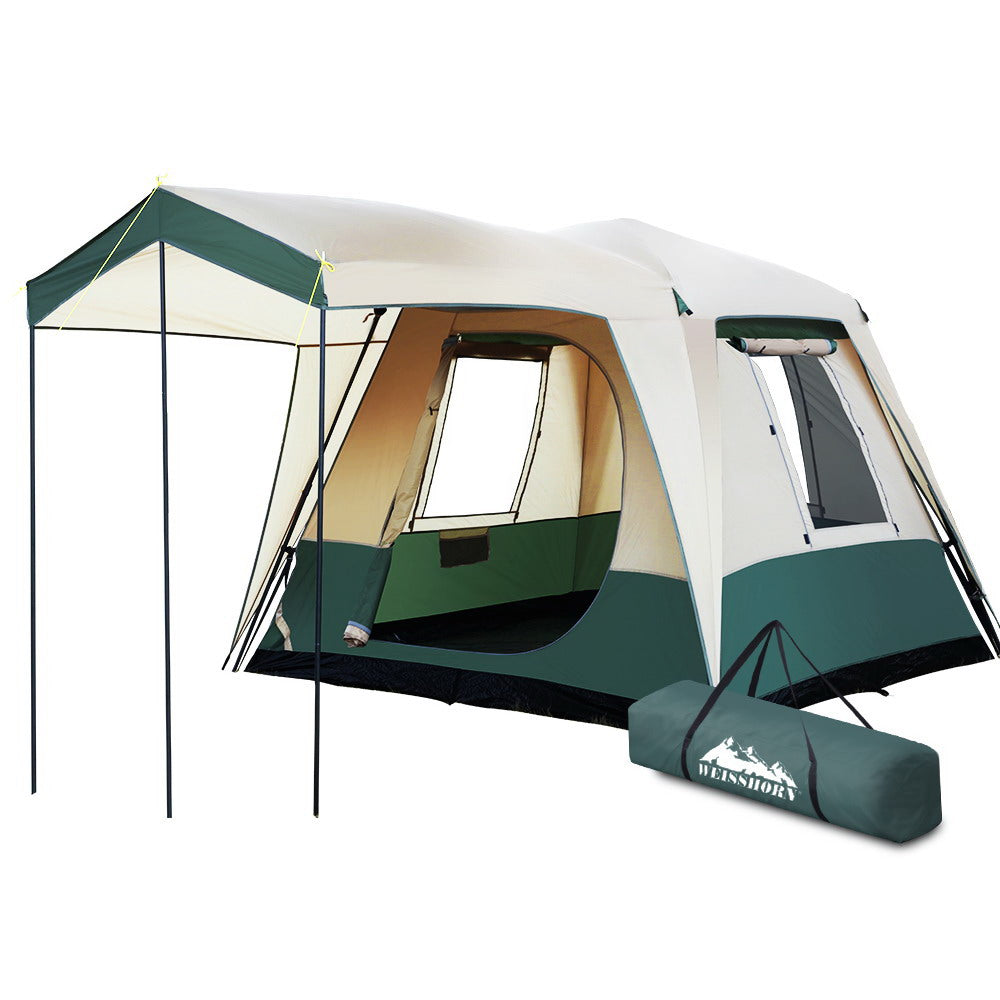Weisshorn 4-Person Instant Up Dome Tent – Pop Up Family Camping