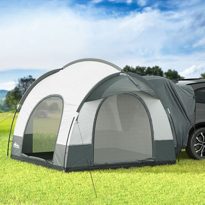 Weisshorn SUV Car Rear Extension Camping Tent – 4WD Family Canopy Green