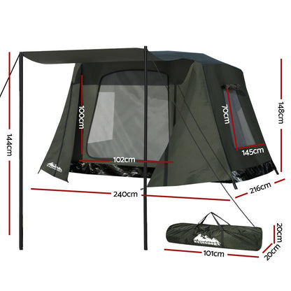 Weisshorn 2–3 Person Instant Up Camping Tent – Dome