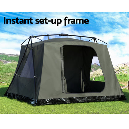Weisshorn 2–3 Person Instant Up Camping Tent – Dome