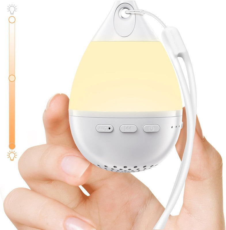 3-in-1 Smart White Noise Machine – Baby & Kids Sleep Aid with Night Light