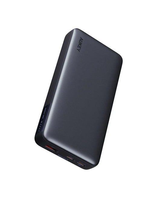 Aukey 20000mAh 30W Power Bank – PD3.0 Fast Charge 3 Ports
