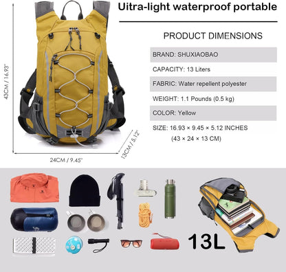Lightweight Waterproof Daypack – Yellow