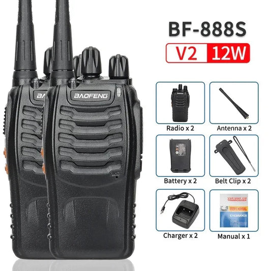 Long-Range Walkie Talkies 2-Pack – BF-888S