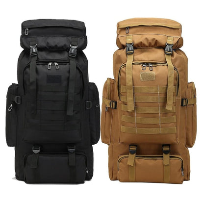 80L Military Expedition Backpack – Black