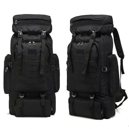 80L Military Expedition Backpack – Black
