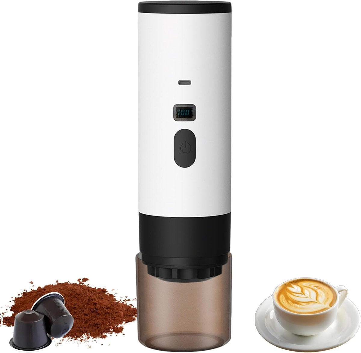 3-in-1 Portable Espresso Coffee Maker