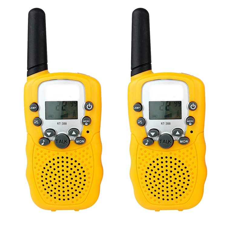 Kids Walkie Talkies 2-Pack – Yellow