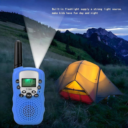 Kids Walkie Talkies 2-Pack – Yellow