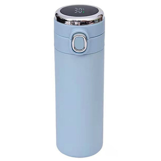 LED Temperature Display Vacuum Flask 350ml – Blue
