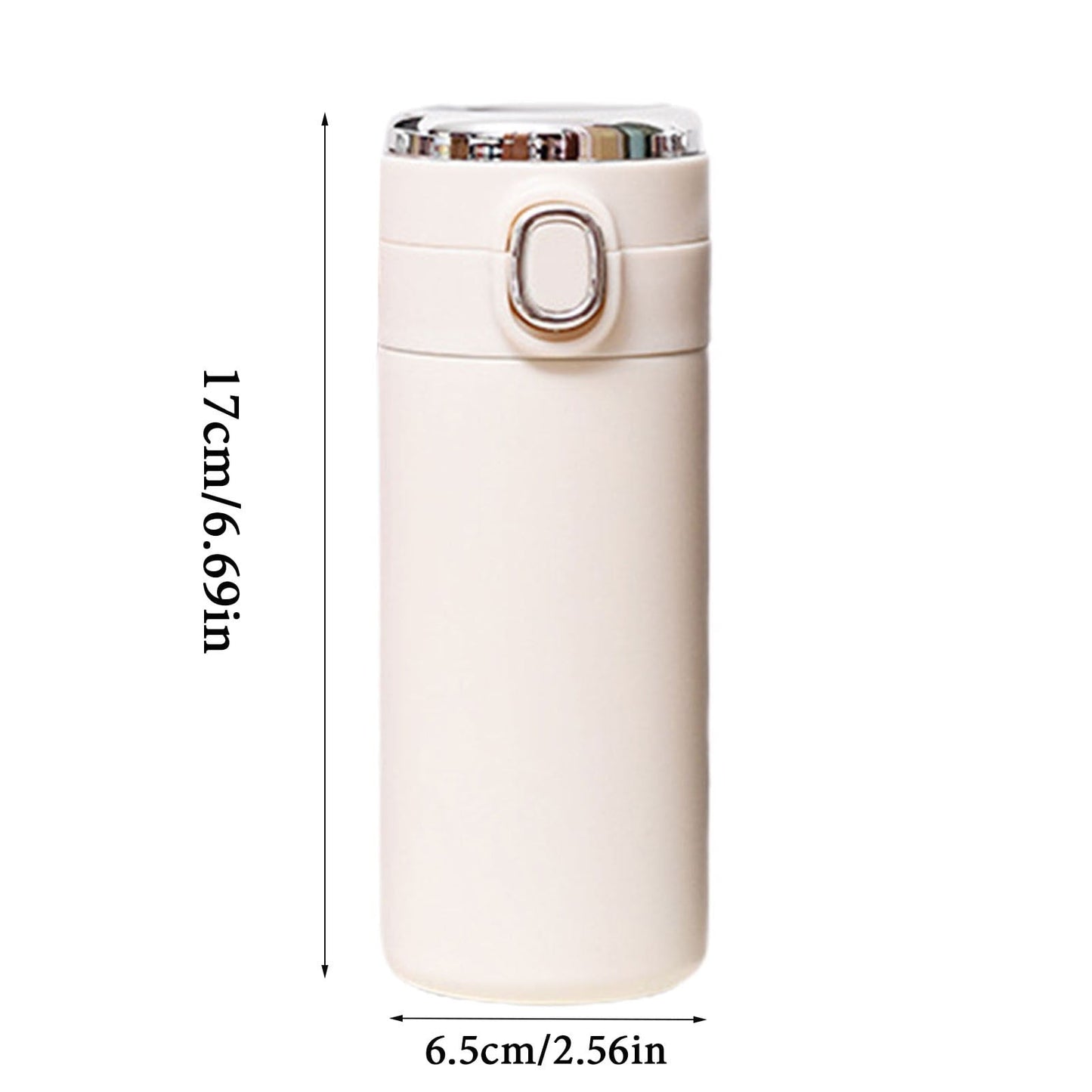 LED Temperature Display Vacuum Flask 350ml – Blue