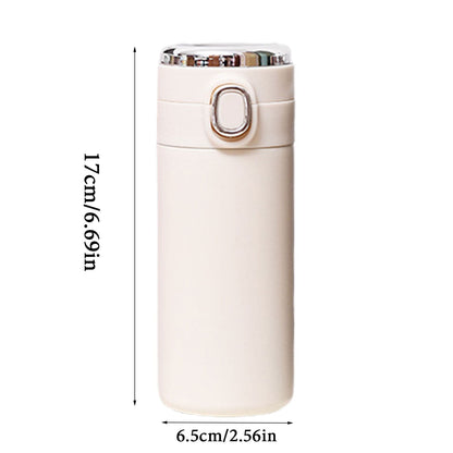 LED Temperature Display Vacuum Flask 350ml – Blue