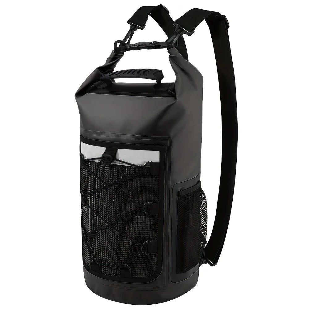 25L Waterproof Backpack – Black