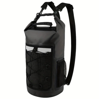 25L Waterproof Backpack – Black