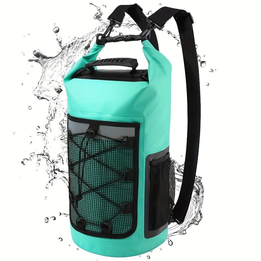 25L Waterproof Backpack – Cyan