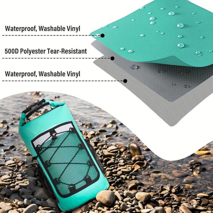 25L Waterproof Backpack – Cyan