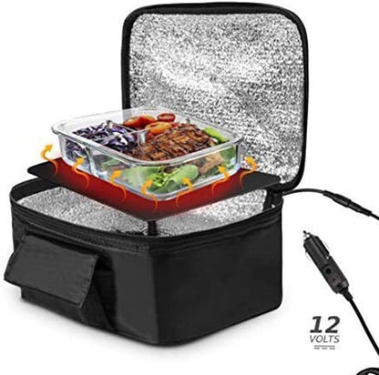 12V Electric Car Cooler Bag – Portable Foldable Food & Drink Cooler