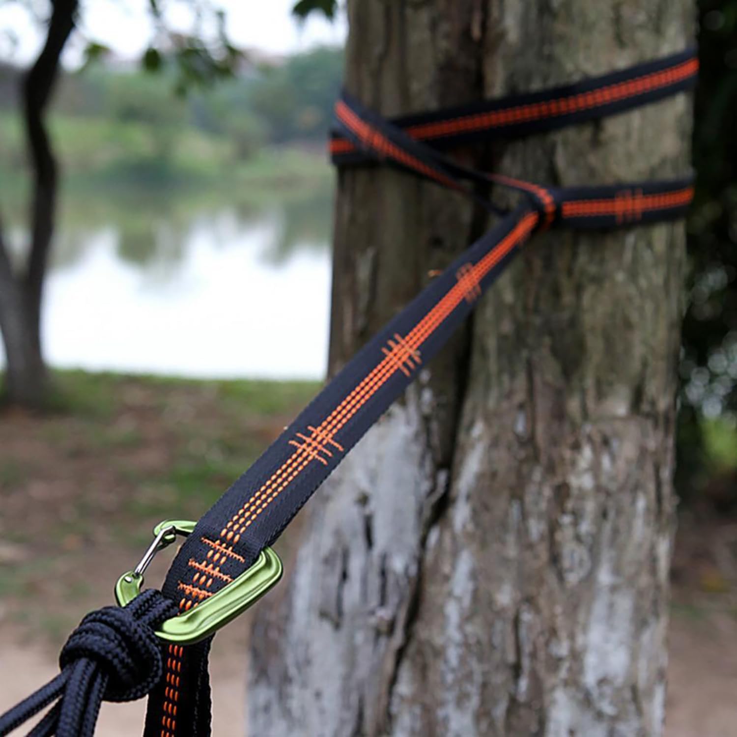 Hammock Tree Straps Kit – 2.8m Long 600kg Capacity