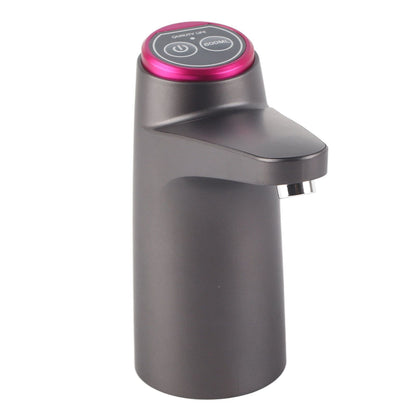 USB Electric Water Bottle Pump – Automatic Dispenser, Built-In Battery, Black
