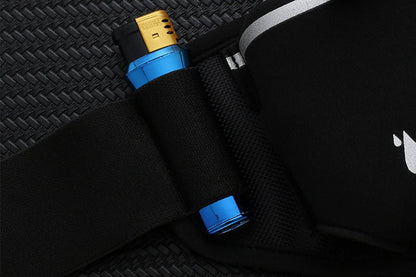 Hydration Running Belt with Water Bottles – Black