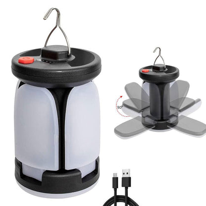 Folding Dimmable LED Camping Lantern – Portable Tent Light for Camping, Fishing & Emergencies