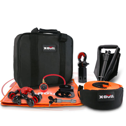 X-BULL 11-Piece 4WD Winch Recovery Kit