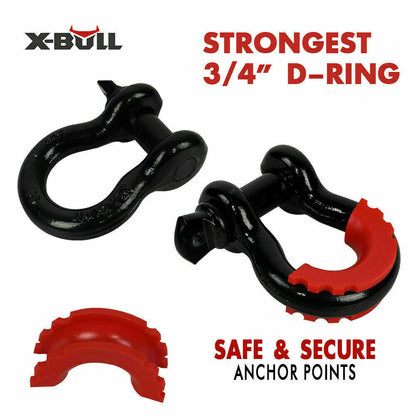 X-BULL 11-Piece 4WD Winch Recovery Kit