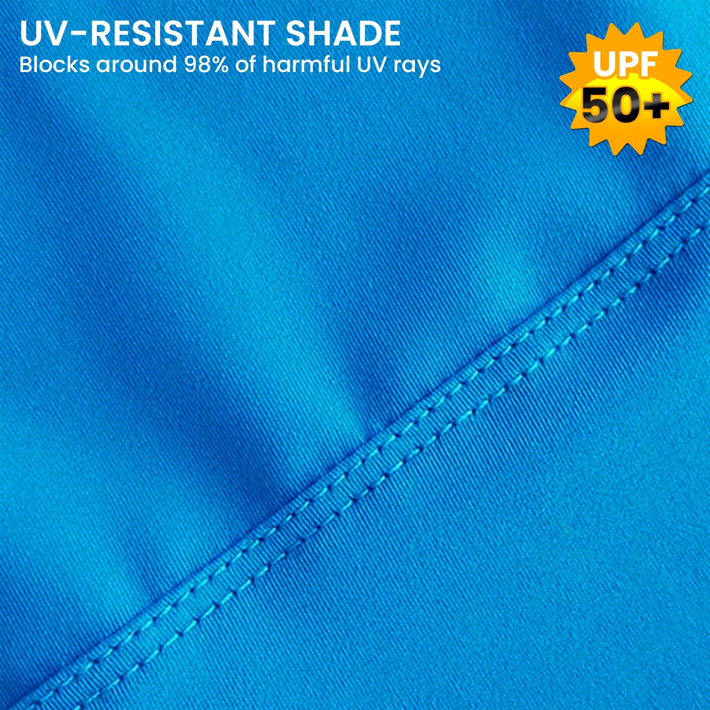 Wallaroo Beach Shade Tent 2x2m – UPF50+ UV Protection Blue