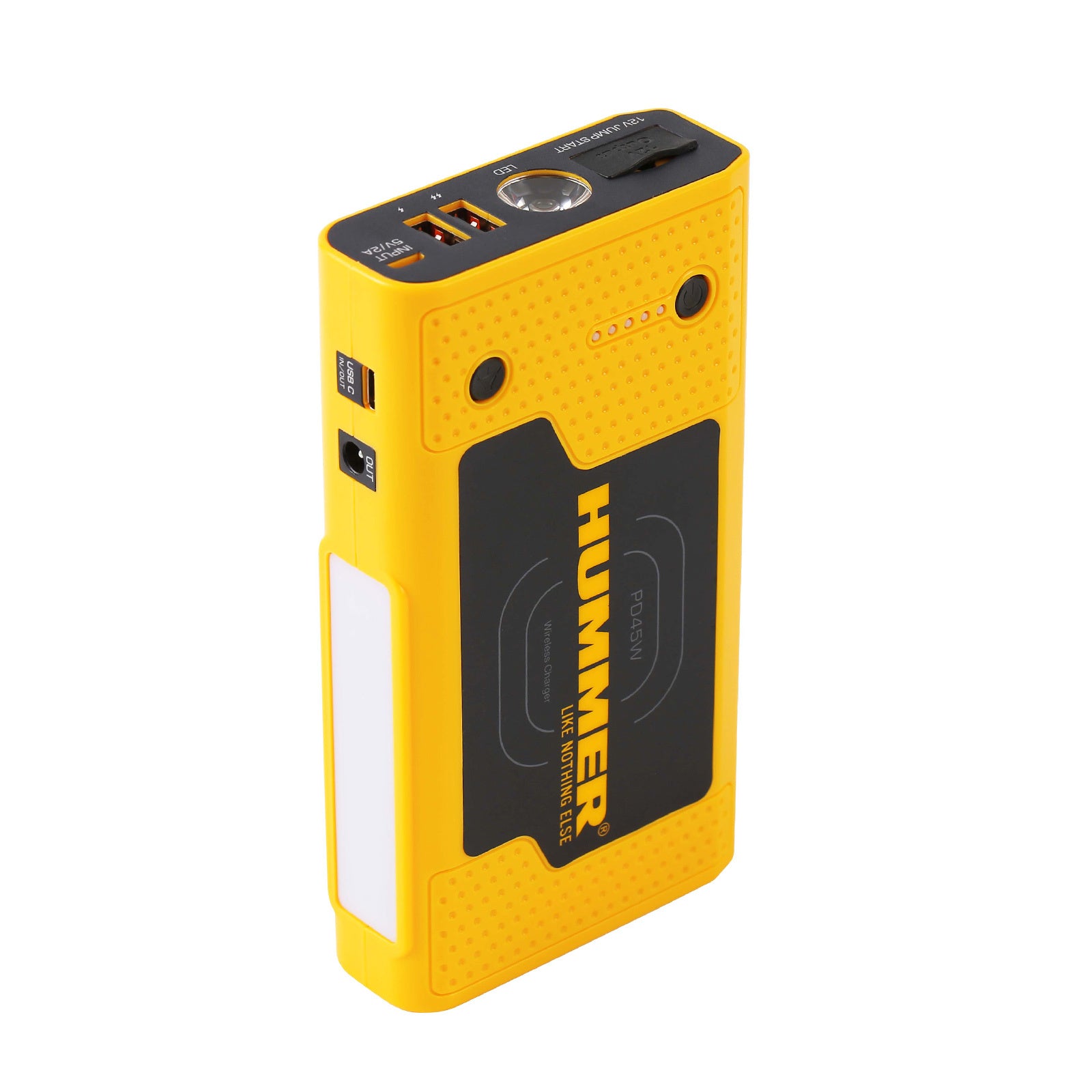 Hummer HX Pro 2000A Jump Starter – 37000mWh Power Bank with LED