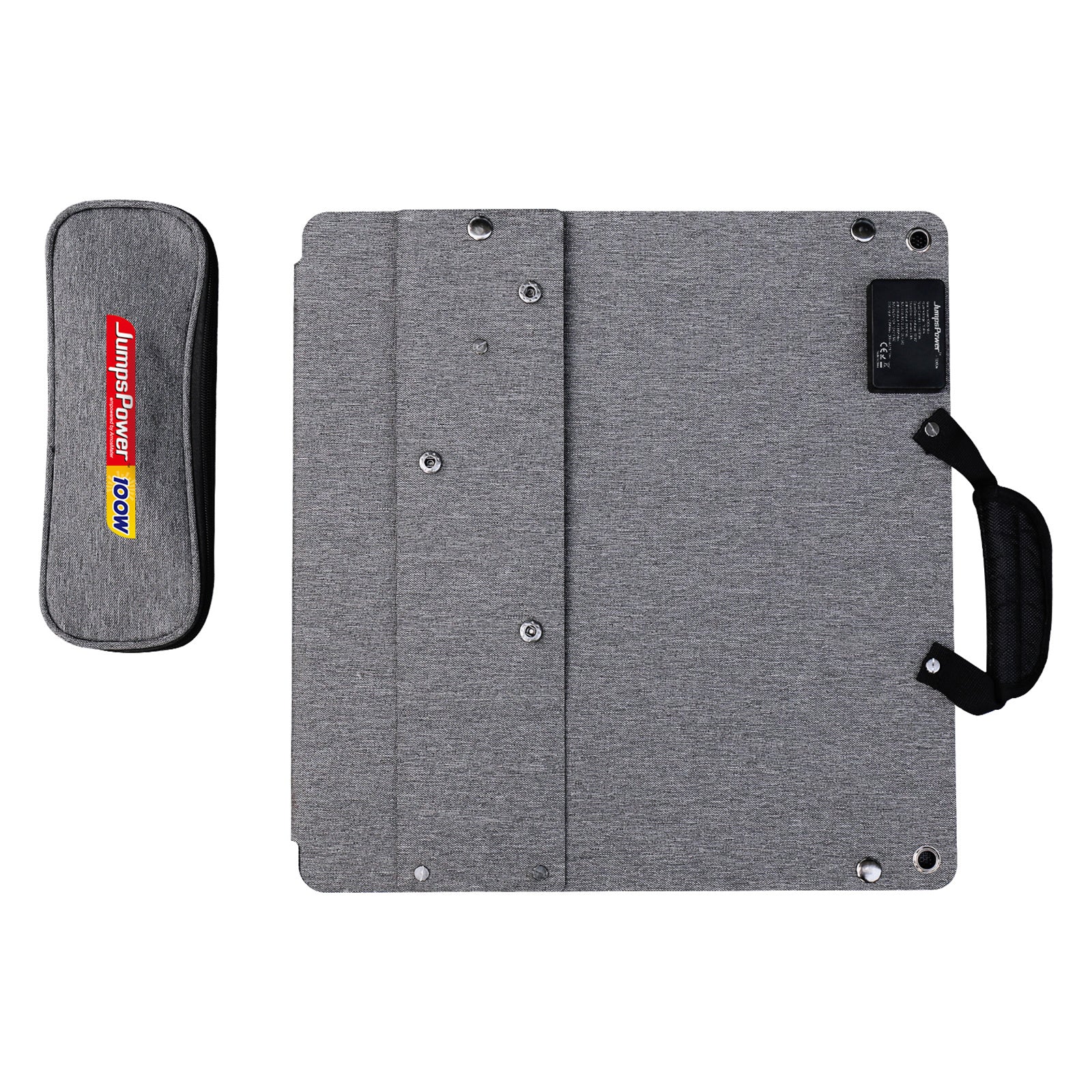 JumpsPower 100W Foldable Solar Panel – Portable Power for Off-Grid Adventures