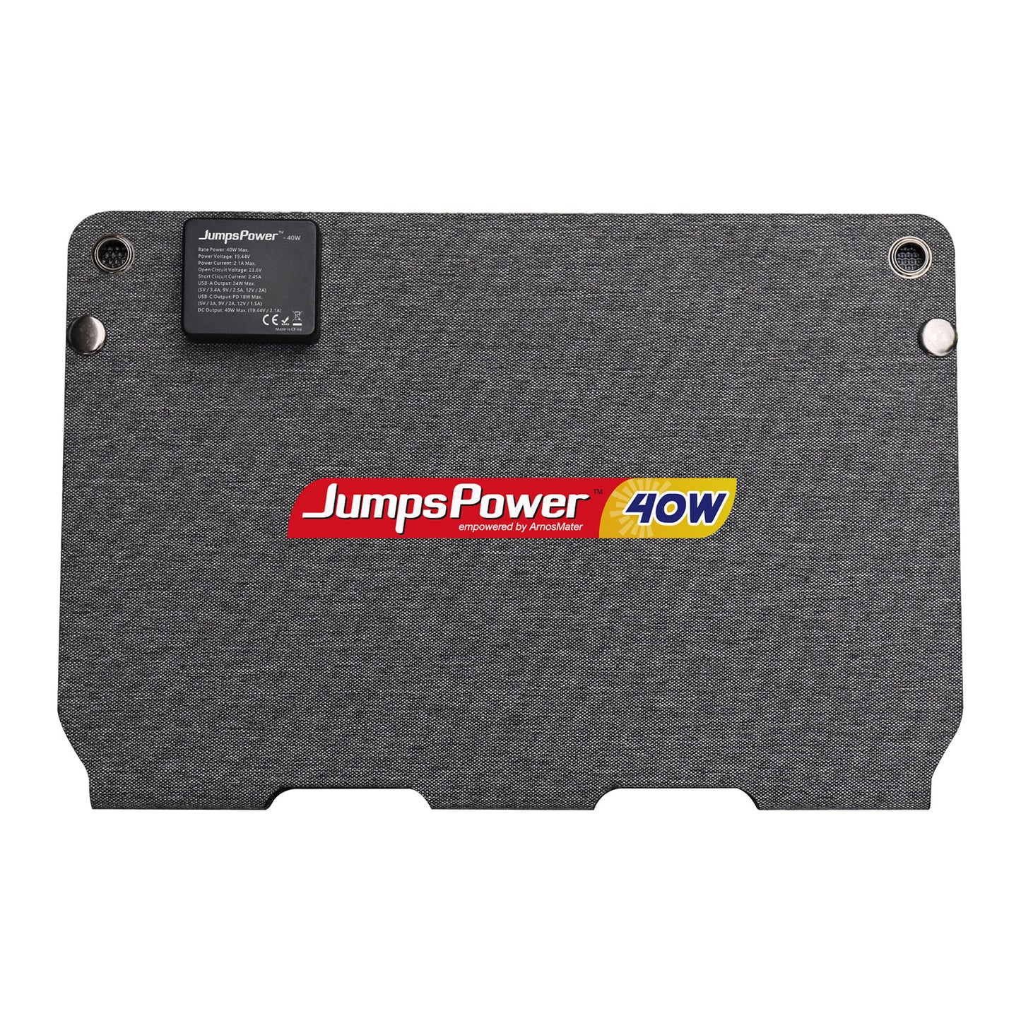 JumpsPower 40W Foldable Solar Panel – Portable Off-Grid Charger